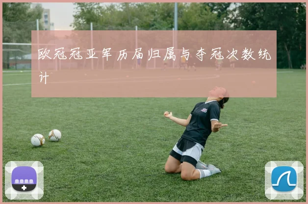 欧冠冠亚军历届归属与夺冠次数统计